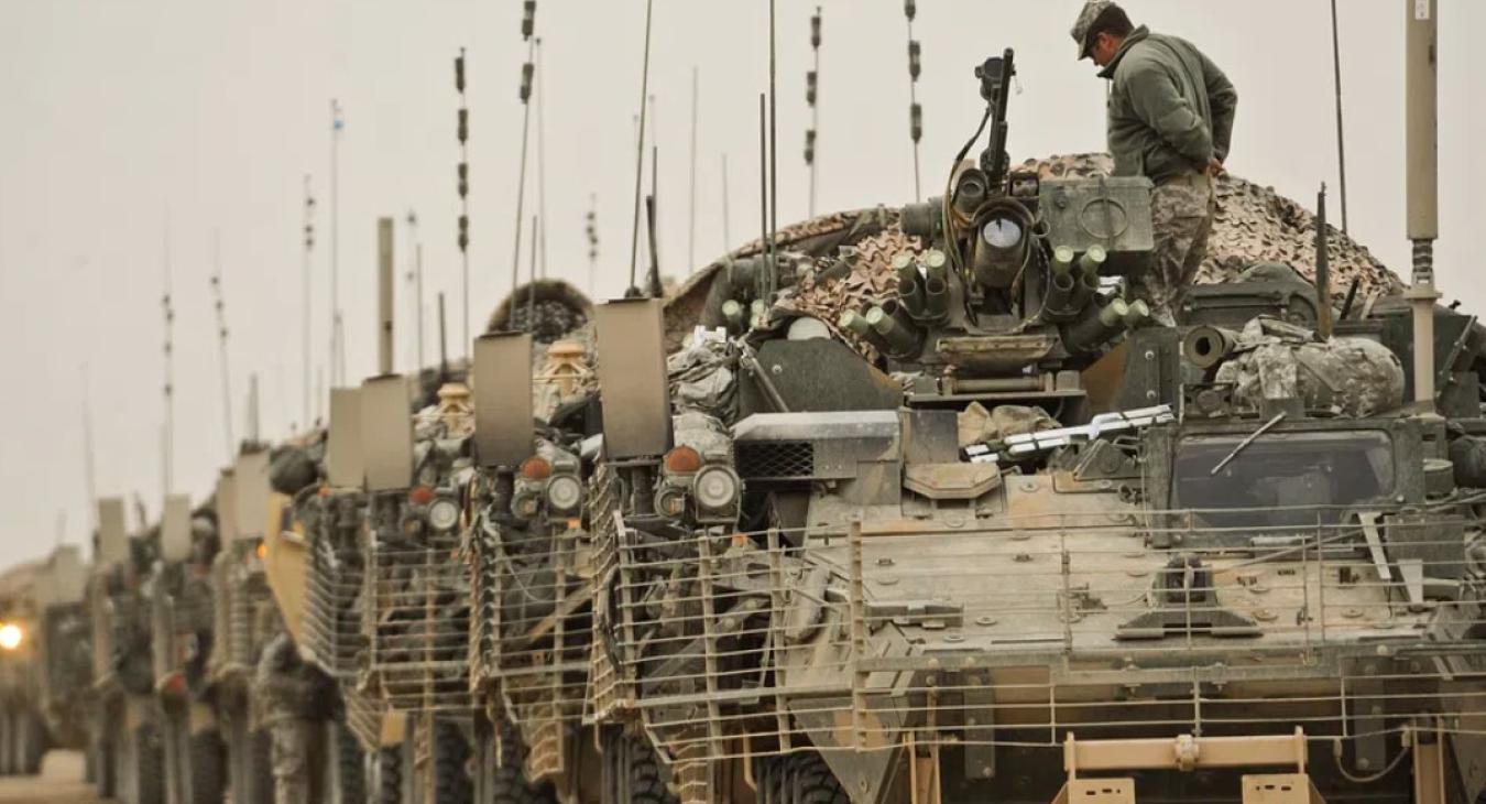 Photo showing several tanks standing in a row